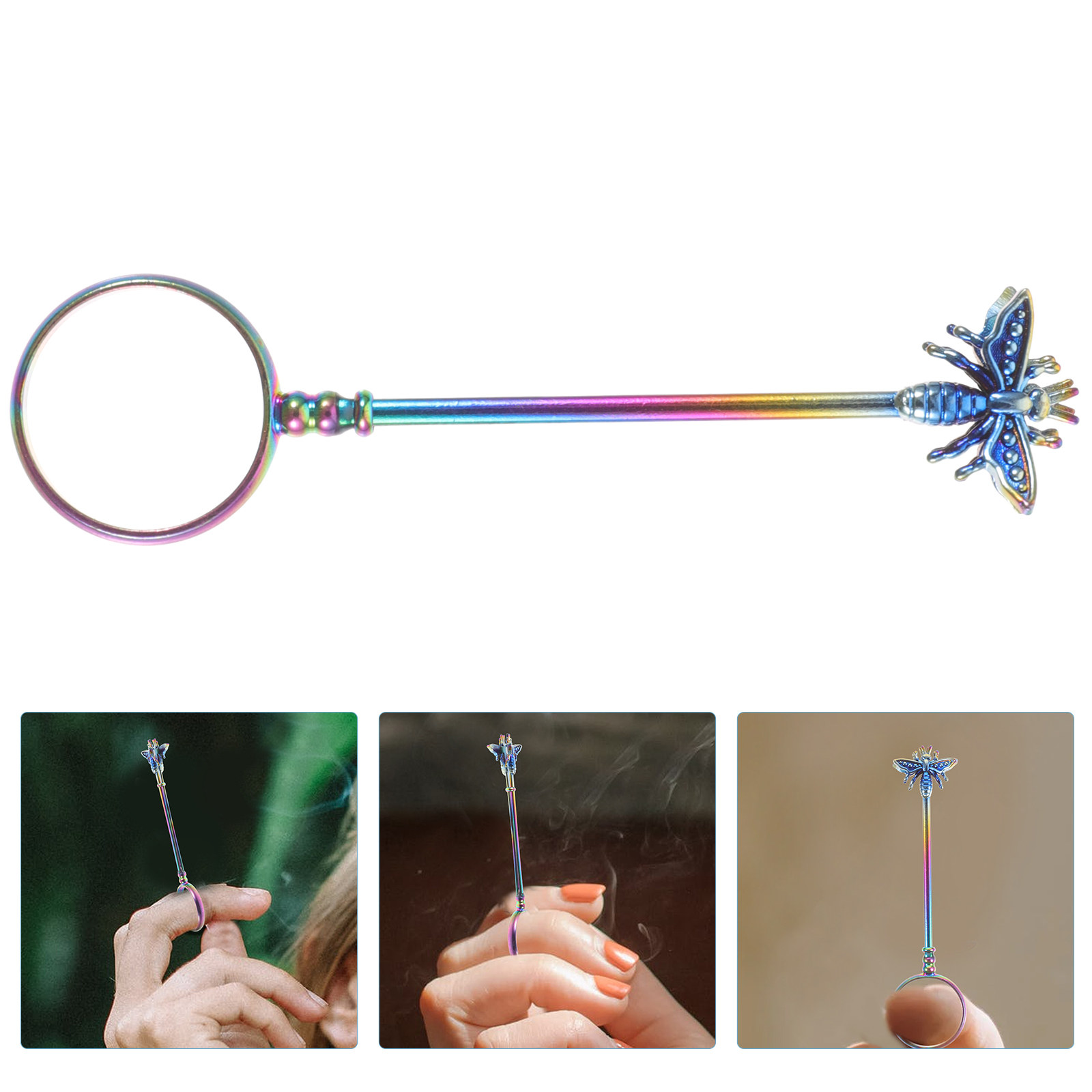 Colorful Insect Cigarette Clip - Vape Ring review and price