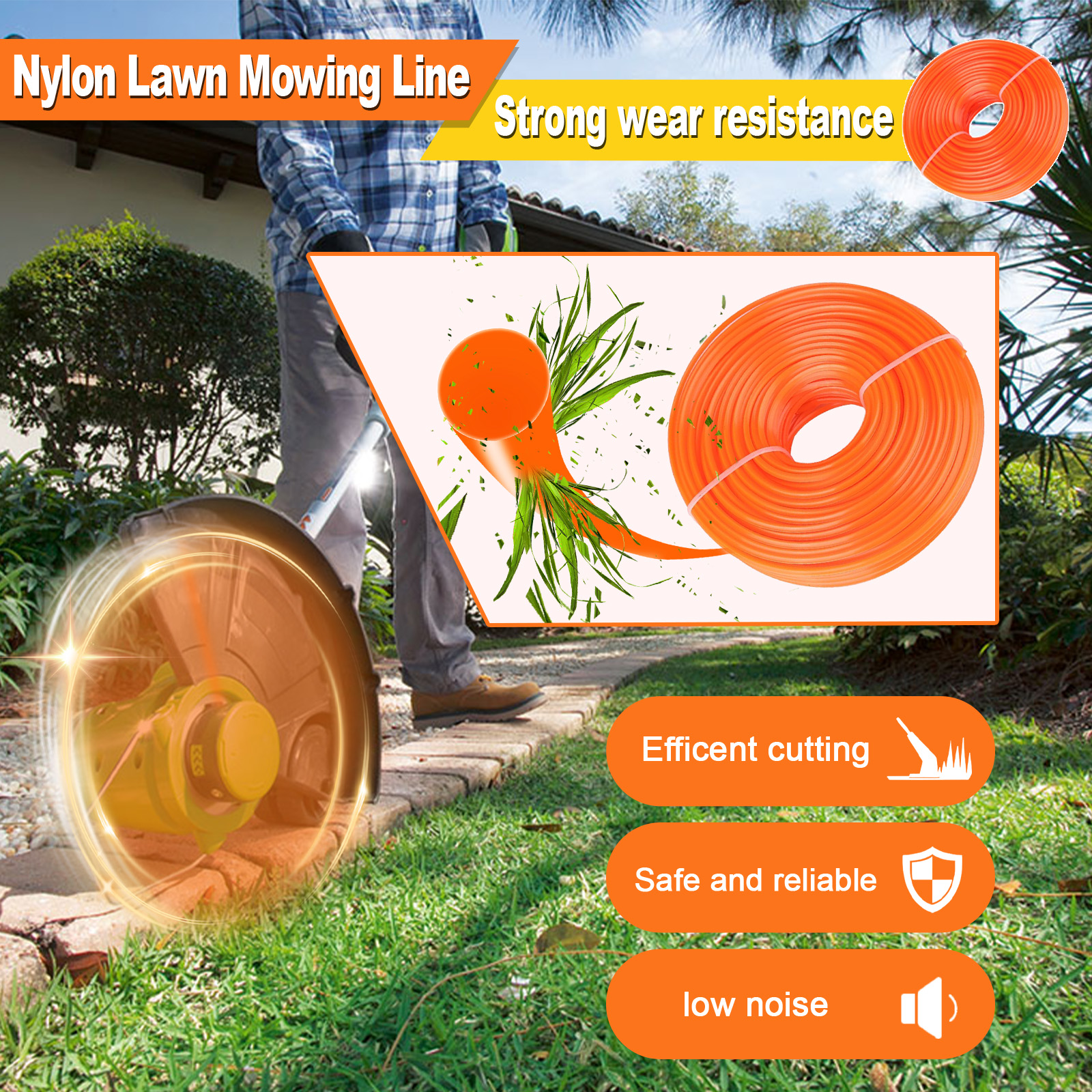 1.6mm～3mm*15M Round Nylon Trim - Dry Herb Vaping Accessories review and price
