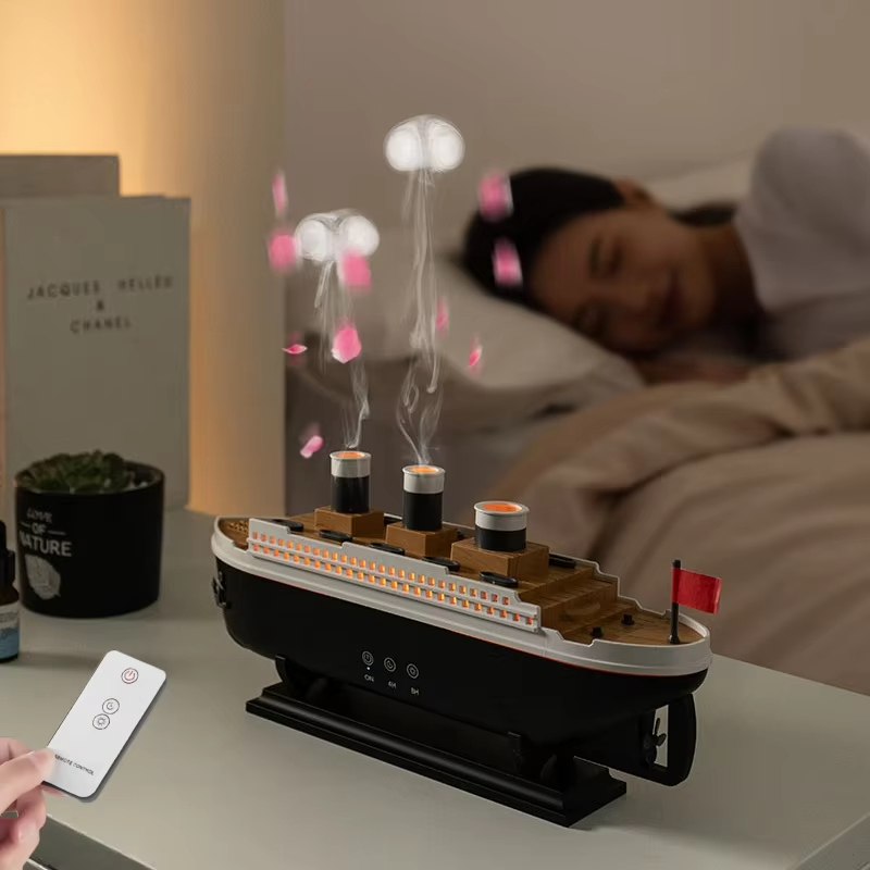 Titanic Ship Model Air Humidif - Vape Ring review and price