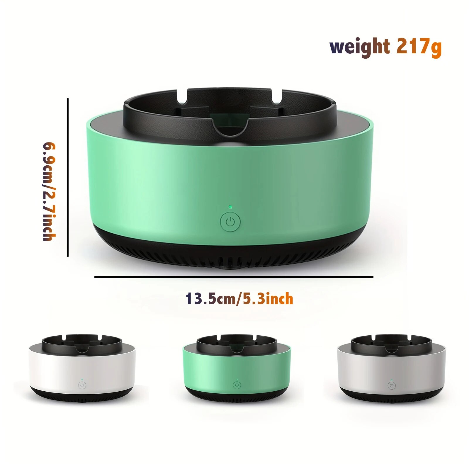 Smart Ashtray Air Purifier,Rem - Vape Ring review and price